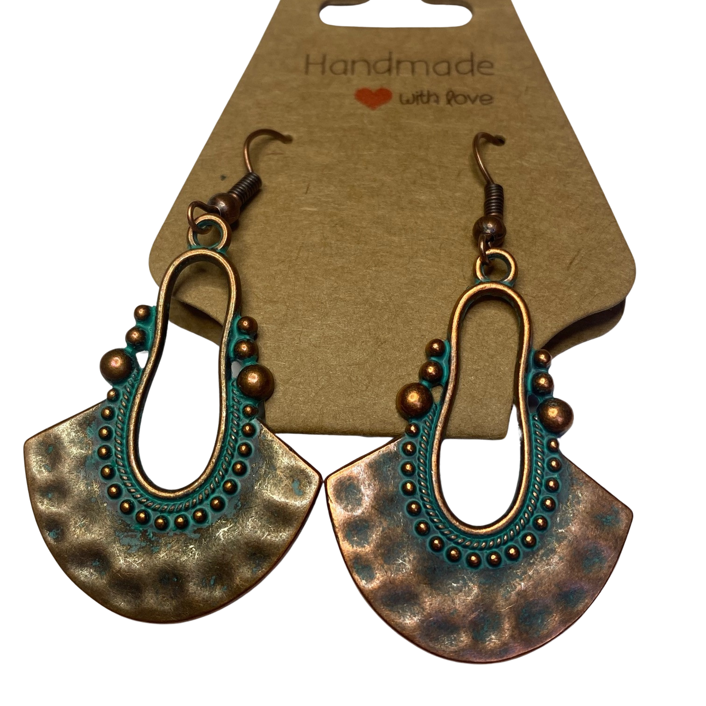 BeMore Boho Series : Copper-like earrings bohemian unique pair style 10