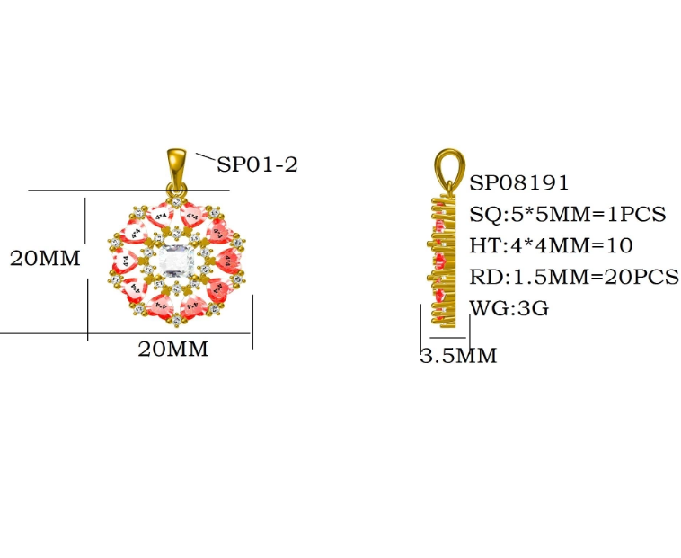 BeMore Elegance Series : Mandala Hearts