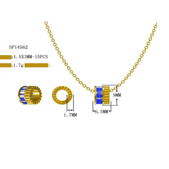 BeMore Elegance Series : Blue and Silver