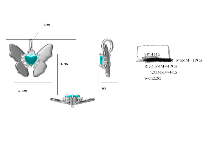 BeMore Nature Series : Butterfly Blue