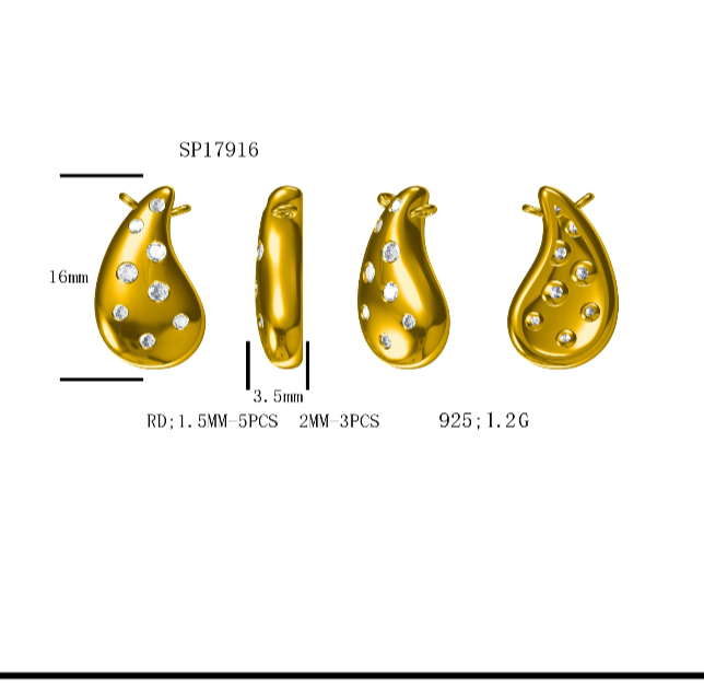 BeMore Nature Series : Droplet Necklace