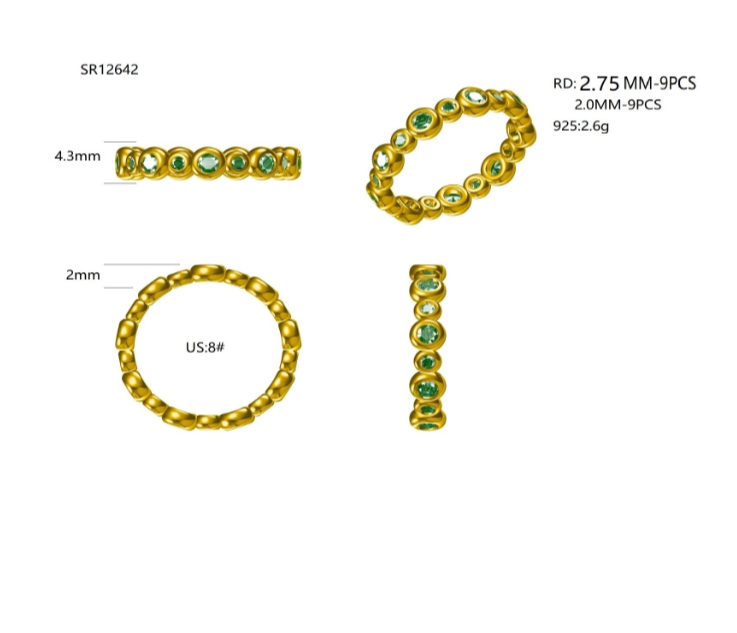 BeMore Royal Series : Deep Blue Ring