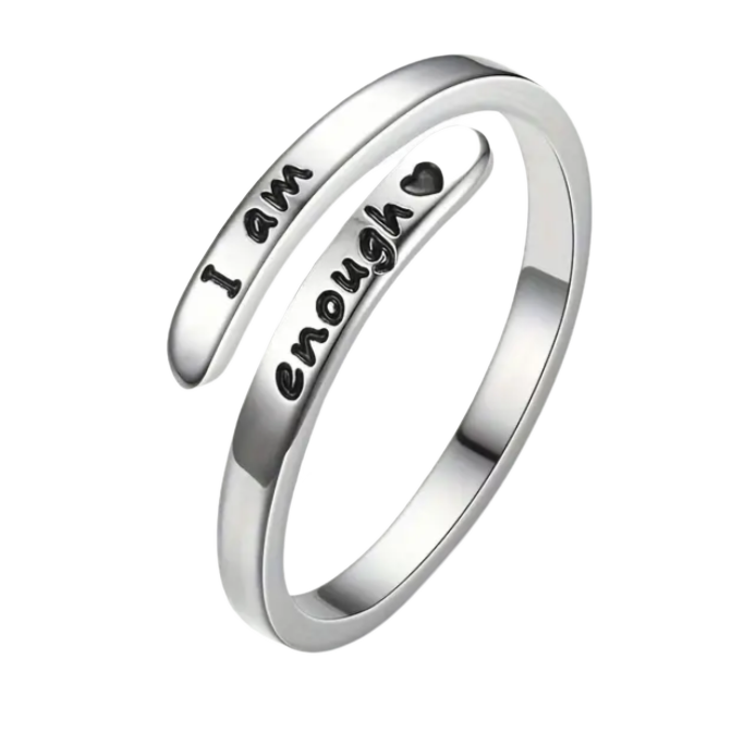 BeMore Love Series : I Am Enough Ring