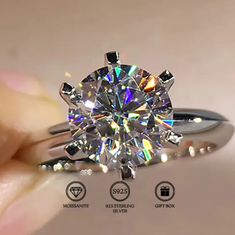 BeMore Elegance Series : Single Stone Shine 3ct