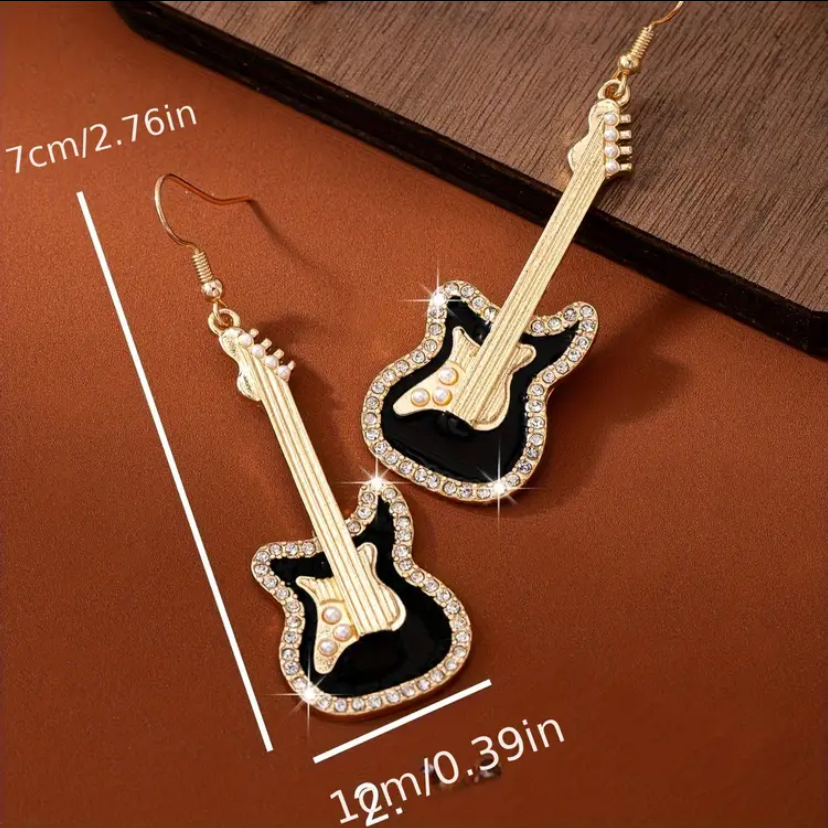 BeMore Music Series : Guitar Earrings