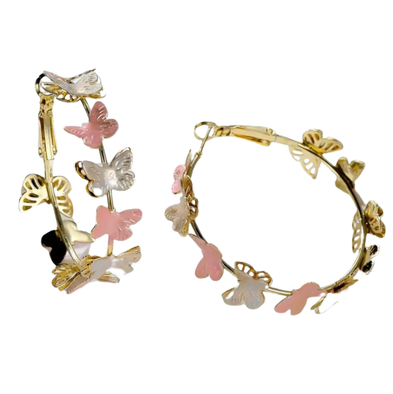 BeMore Budget Series : Adorable butterfly hoops