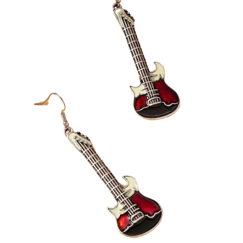 BeMore Music Series : Guitar Earrings Style 2