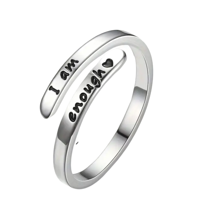 BeMore Love Series : I Am Enough Ring