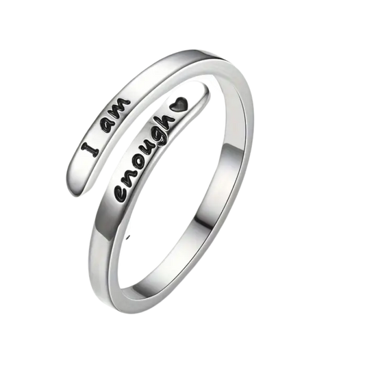 BeMore Love Series : I Am Enough Ring