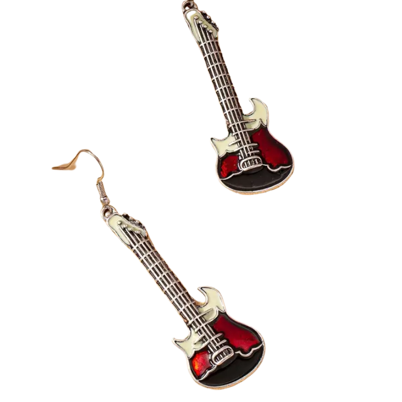 BeMore Music Series : Guitar Earrings Style 2