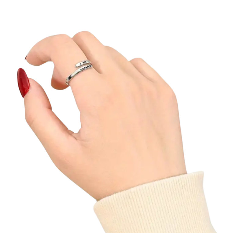 BeMore Love Series : I Am Enough Ring