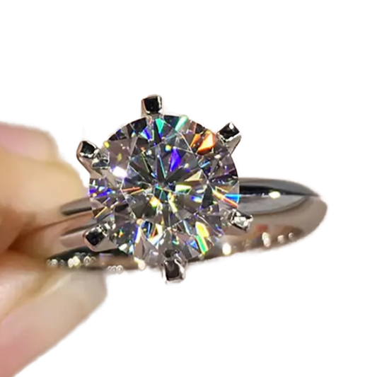 BeMore Elegance Series :  Single Stone Shine 3ct