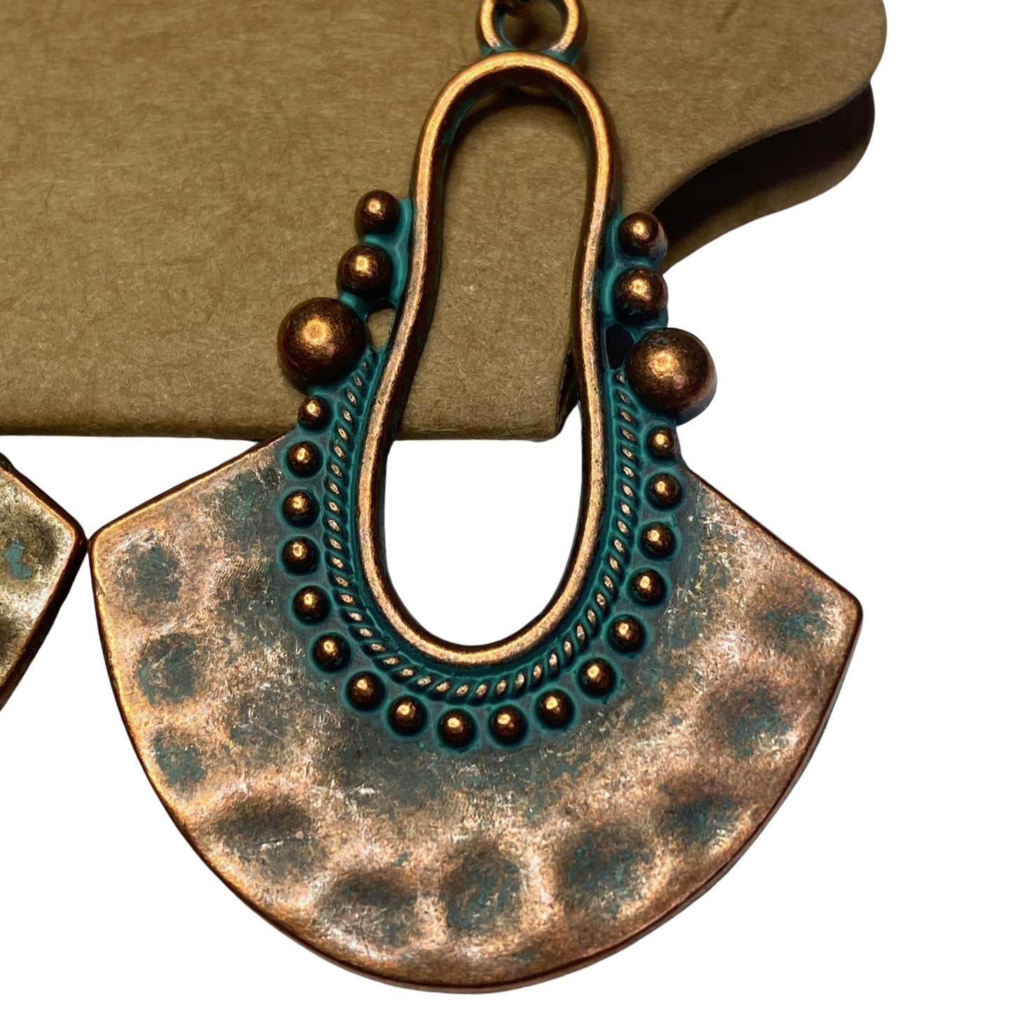 BeMore Boho Series : Copper-like earrings bohemian unique pair style 10