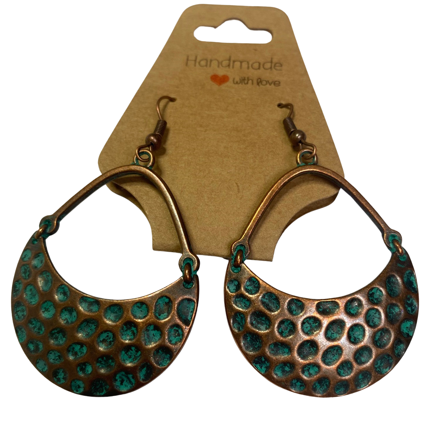 BeMore Boho Series : Copper-like earrings bohemian unique pair style 4