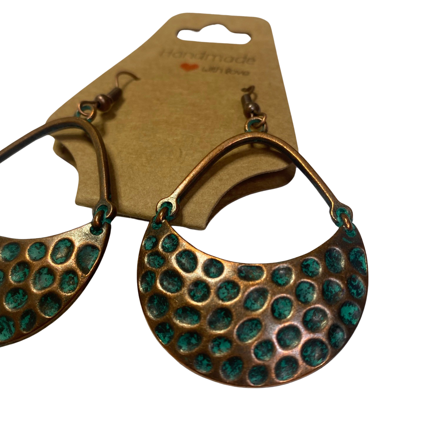 BeMore Boho Series : Copper-like earrings bohemian unique pair style 4