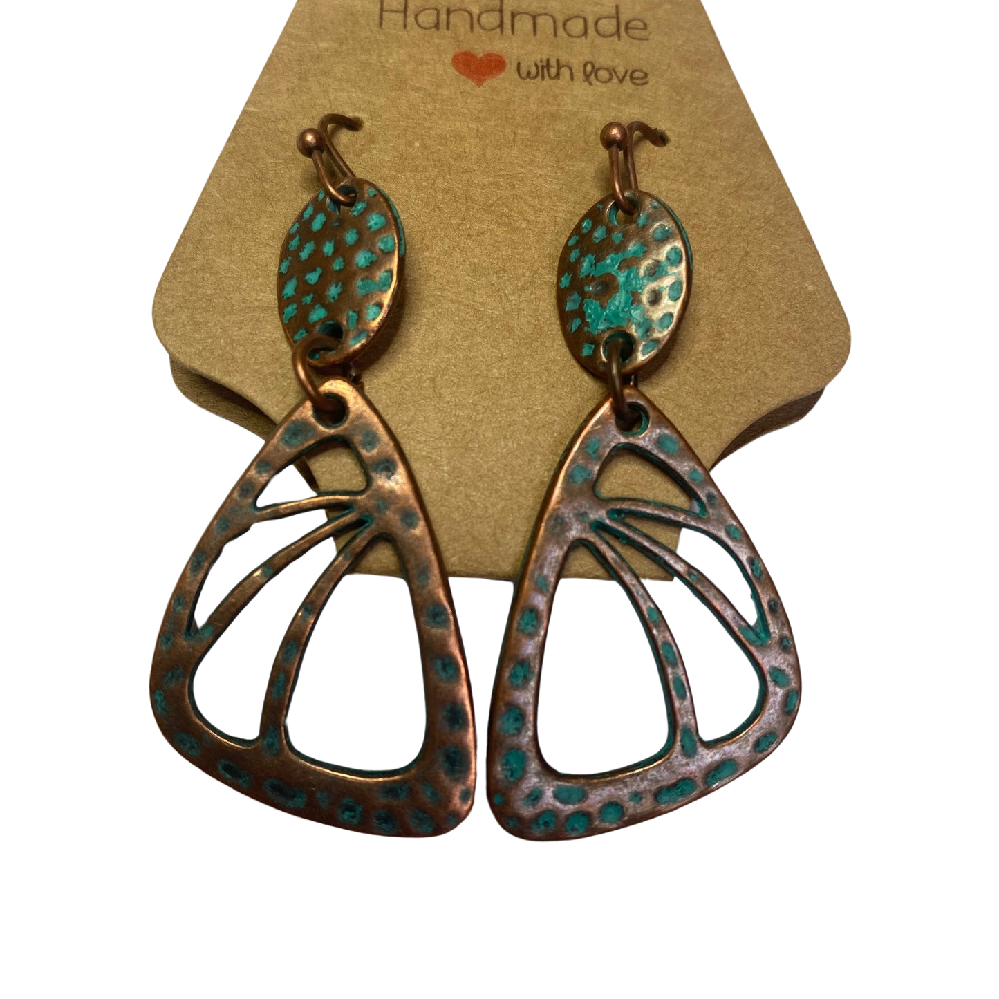 BeMore Boho Series: copper-like earrings bohemian unique pair style 5