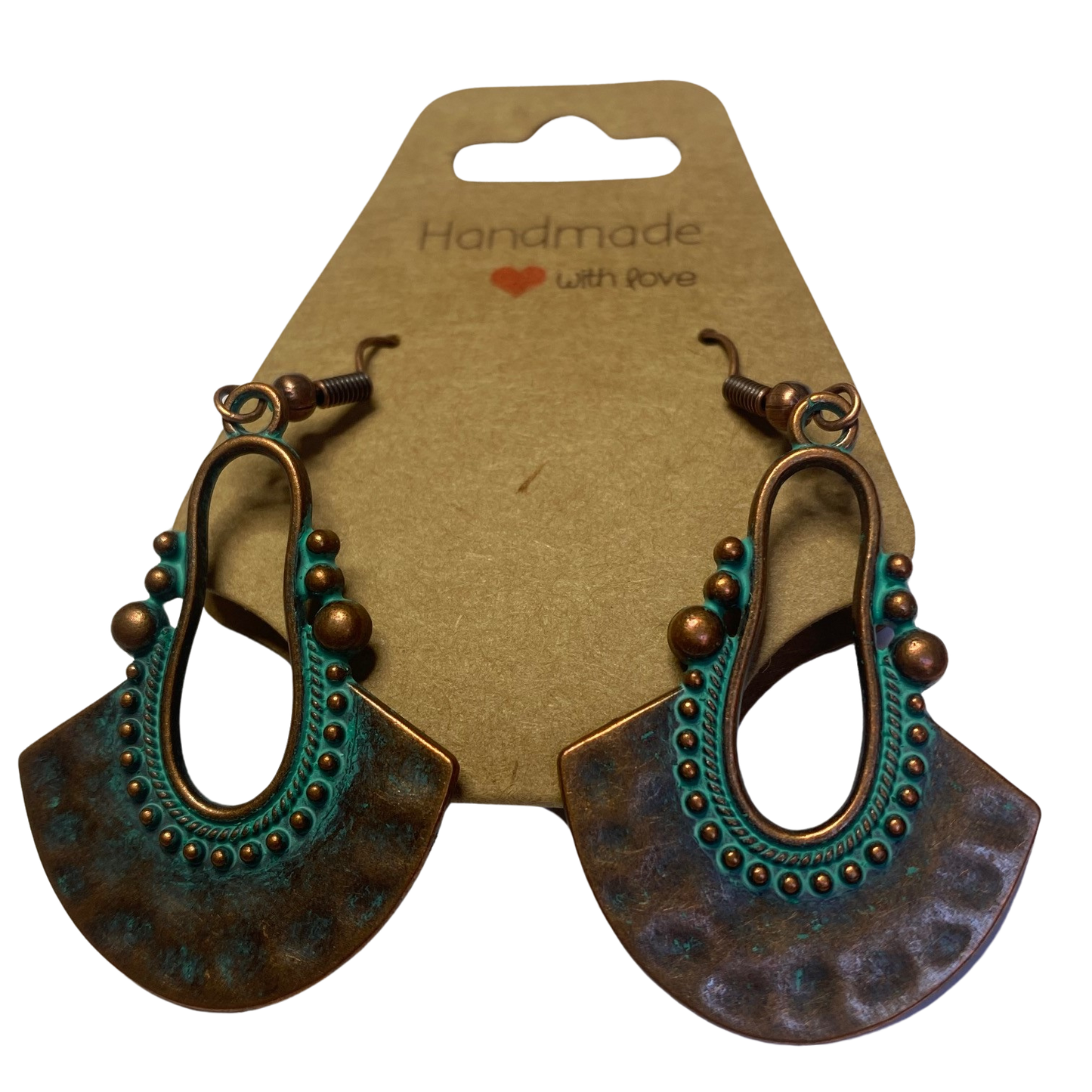 BeMore Boho Series : Copper-like earrings bohemian unique pair style 8
