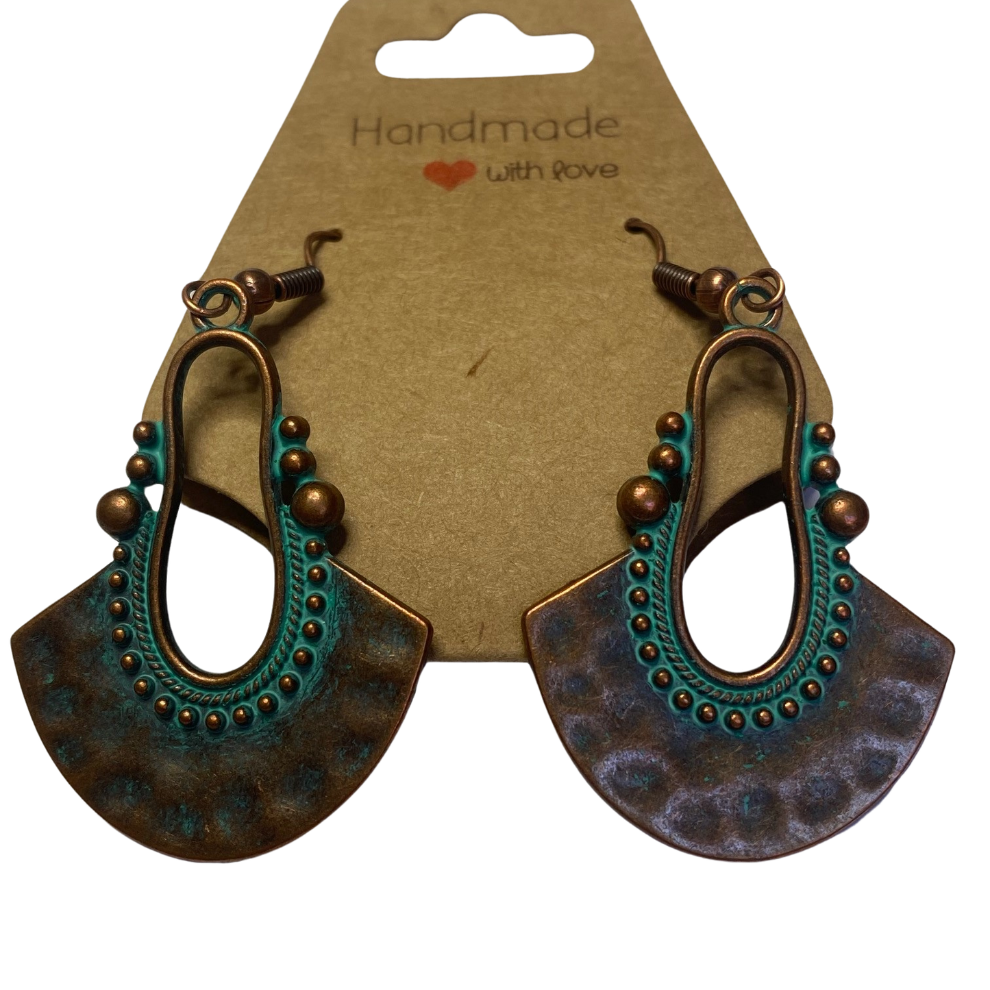 BeMore Boho Series : Copper-like earrings bohemian unique pair style 8