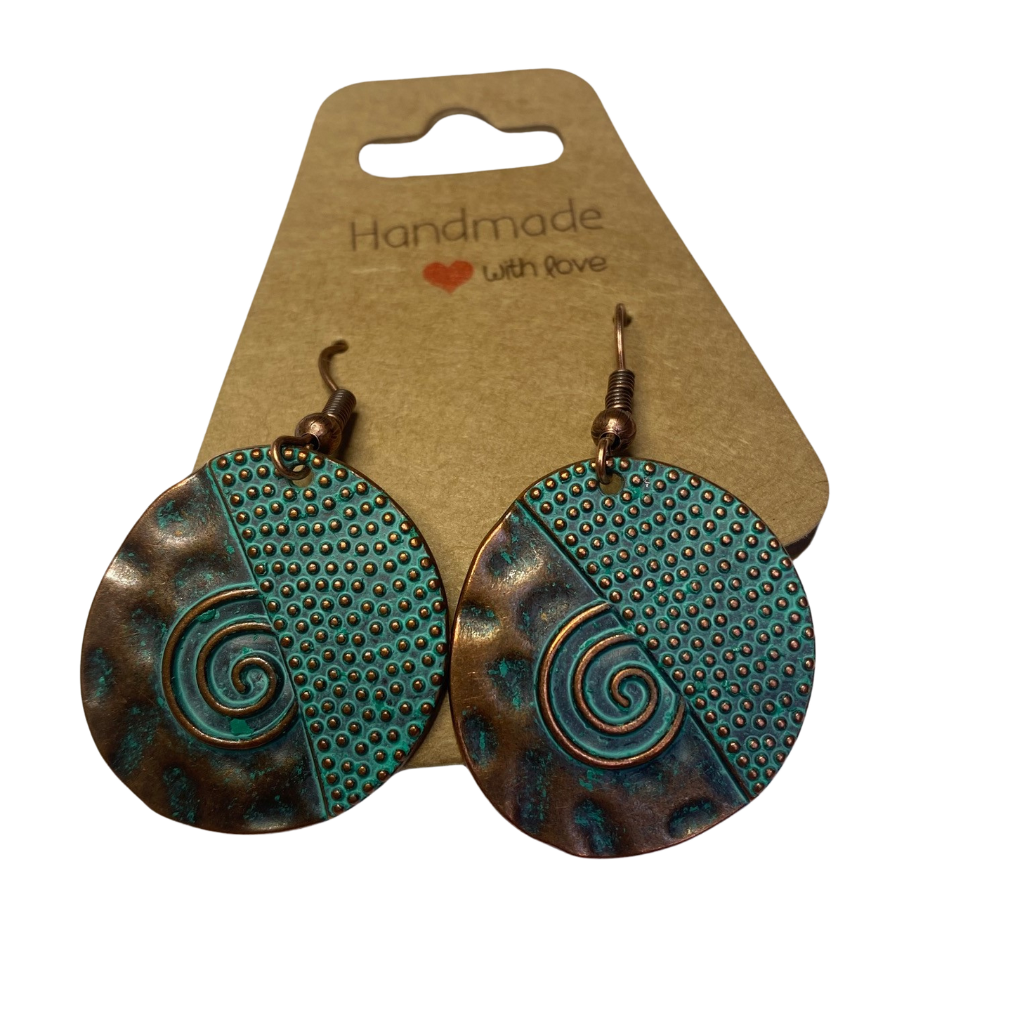 BeMore Boho Series : Copper-like earrings bohemian unique pair style 9