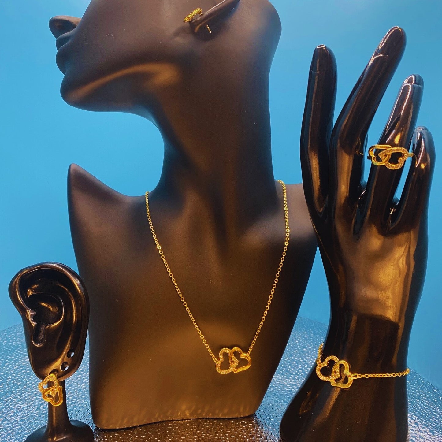 BeMore Heart Series : Entangled hearts set