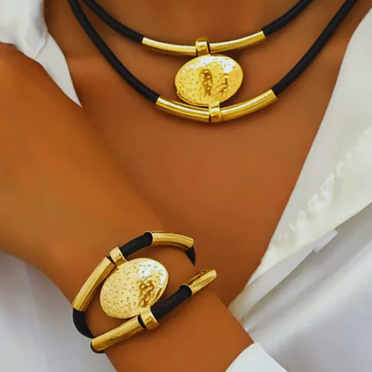 BeMore Bohemian Series : Necklace and Bracelet SET