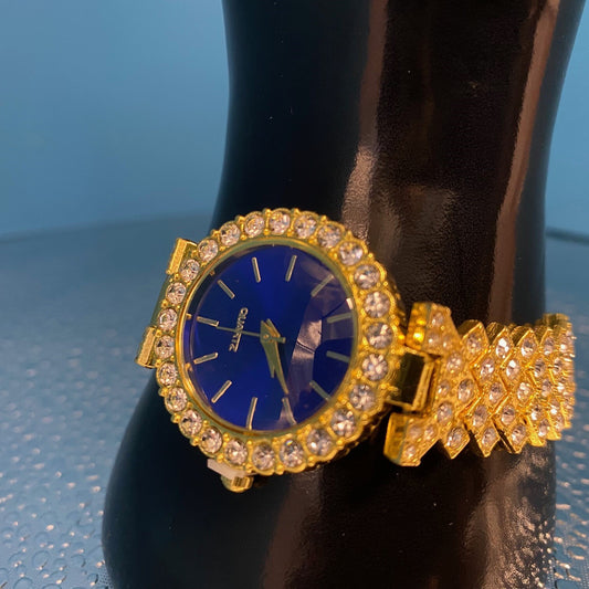 BeMore EleganceSeries :  Blue Bling Watch