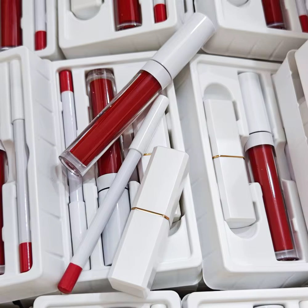 BeMore Lipstick set: lipstick, lipliner en lipgloss