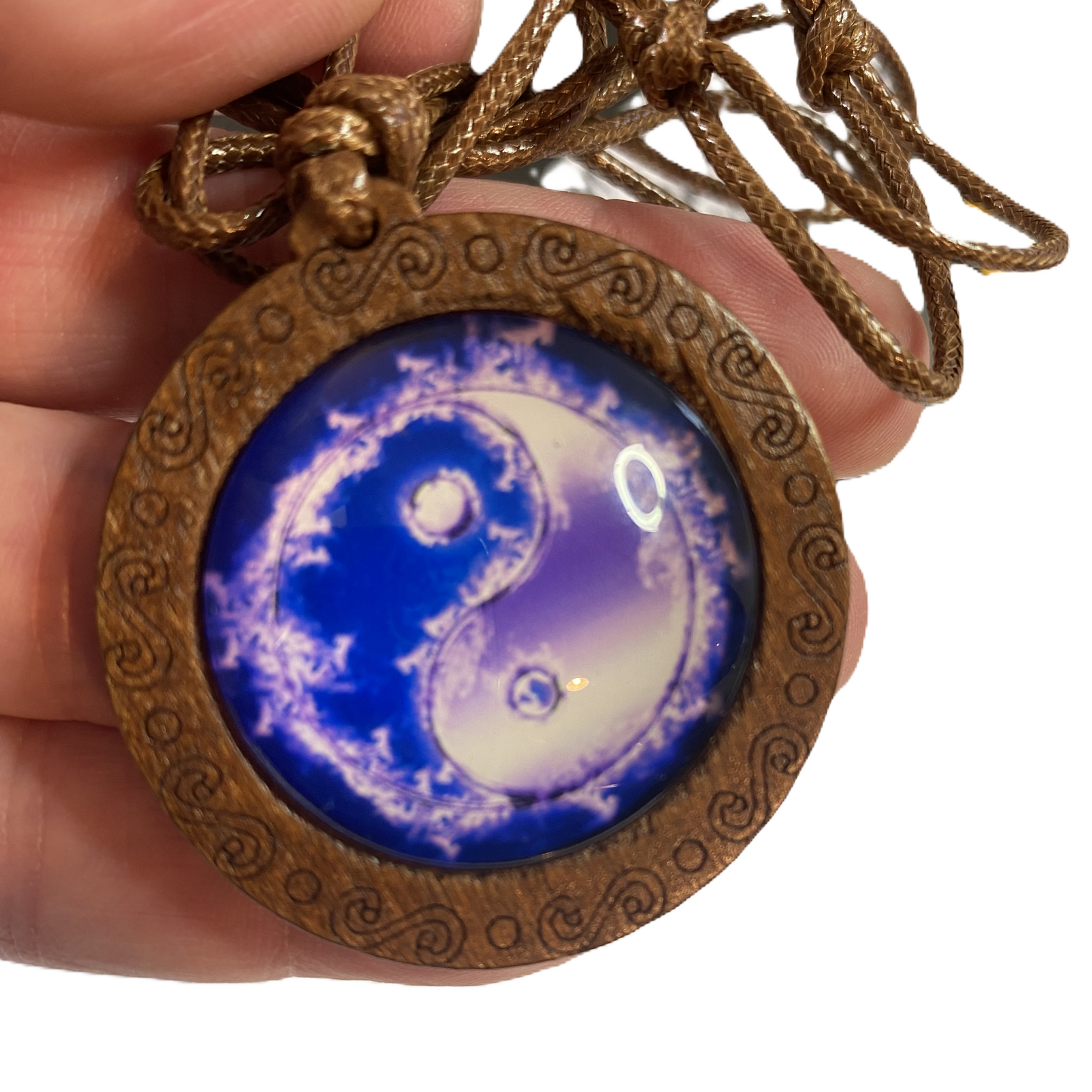 BeMore Mystic Series: YinYang Hout Blauw