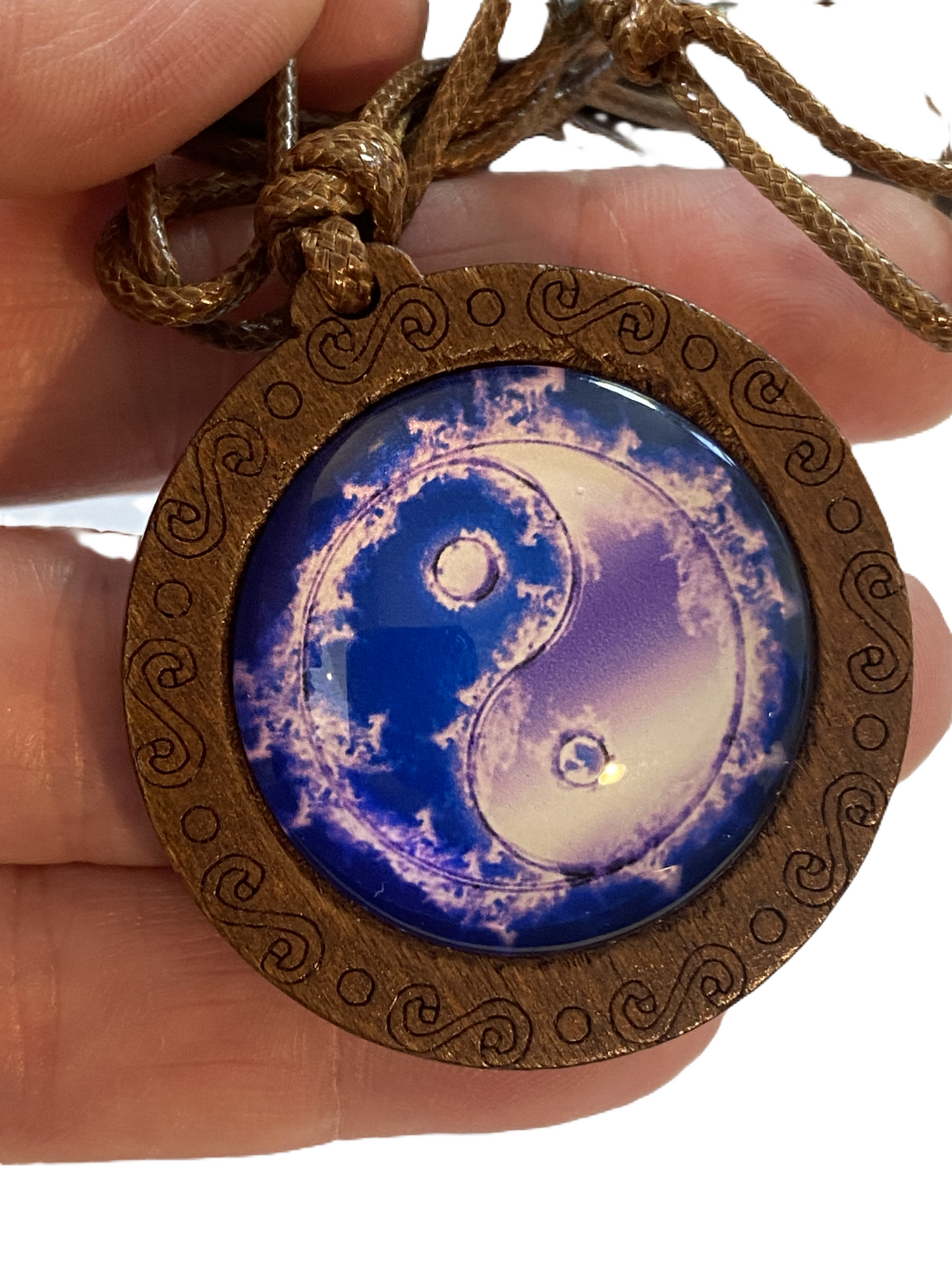 BeMore Mystic Series: YinYang Hout Blauw