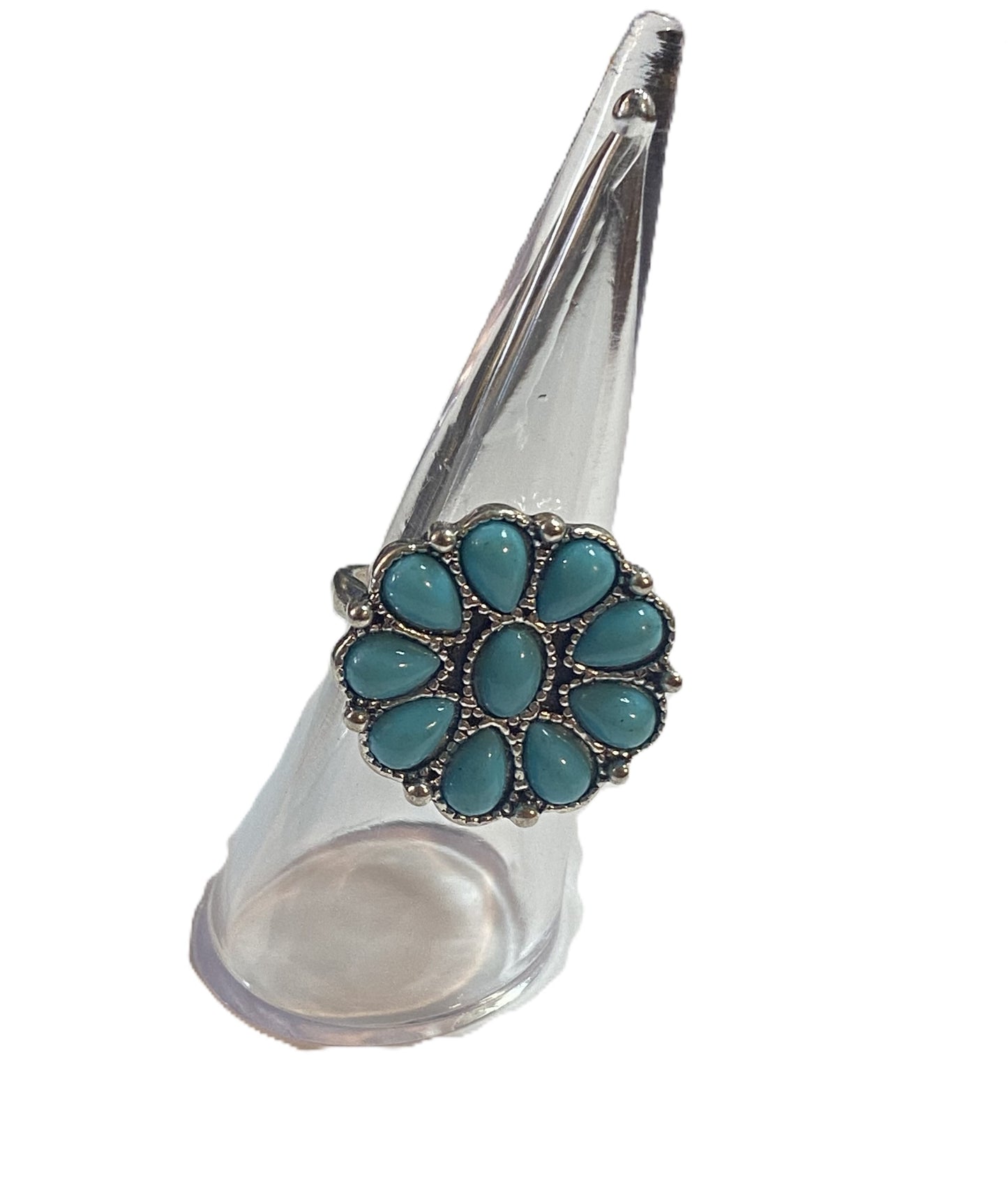 BeMore Boho Series : Turquoise series Rings : Flower