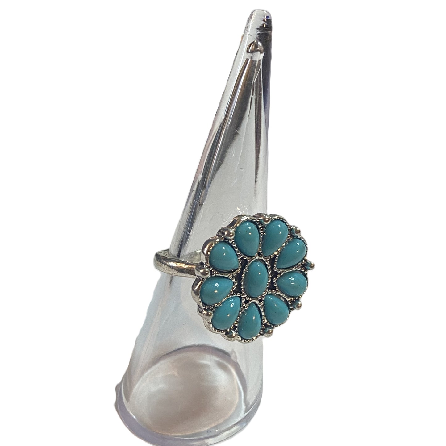BeMore Boho Series : Turquoise series Rings : Flower