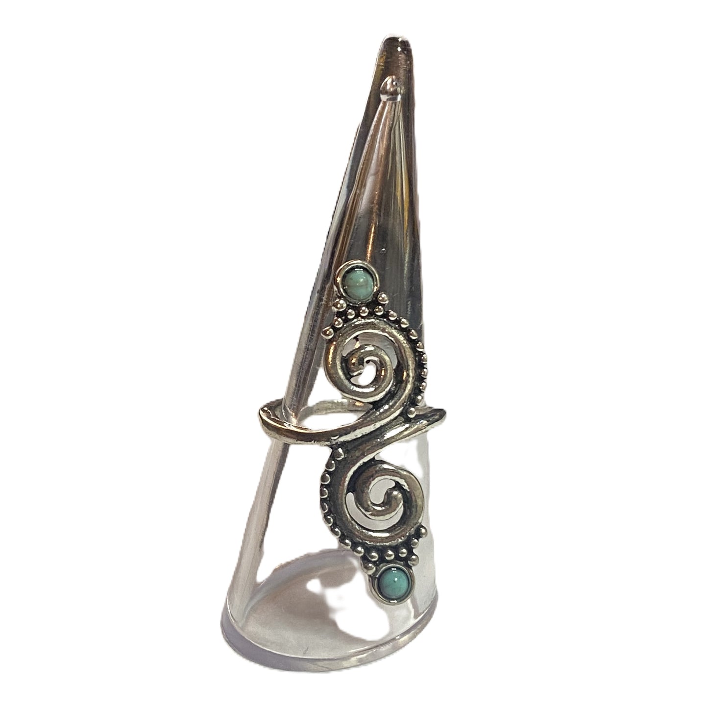 BeMore Boho Series : Turquoise series Rings : Swirl