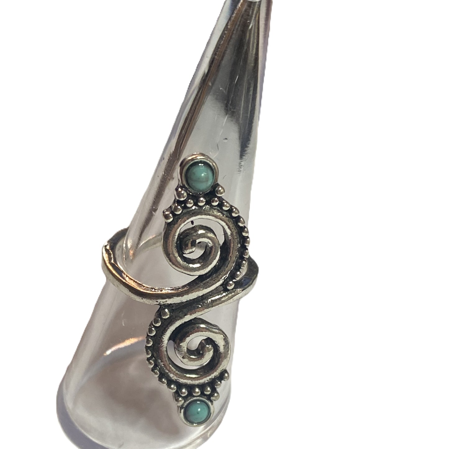 BeMore Boho Series : Turquoise series Rings : Swirl