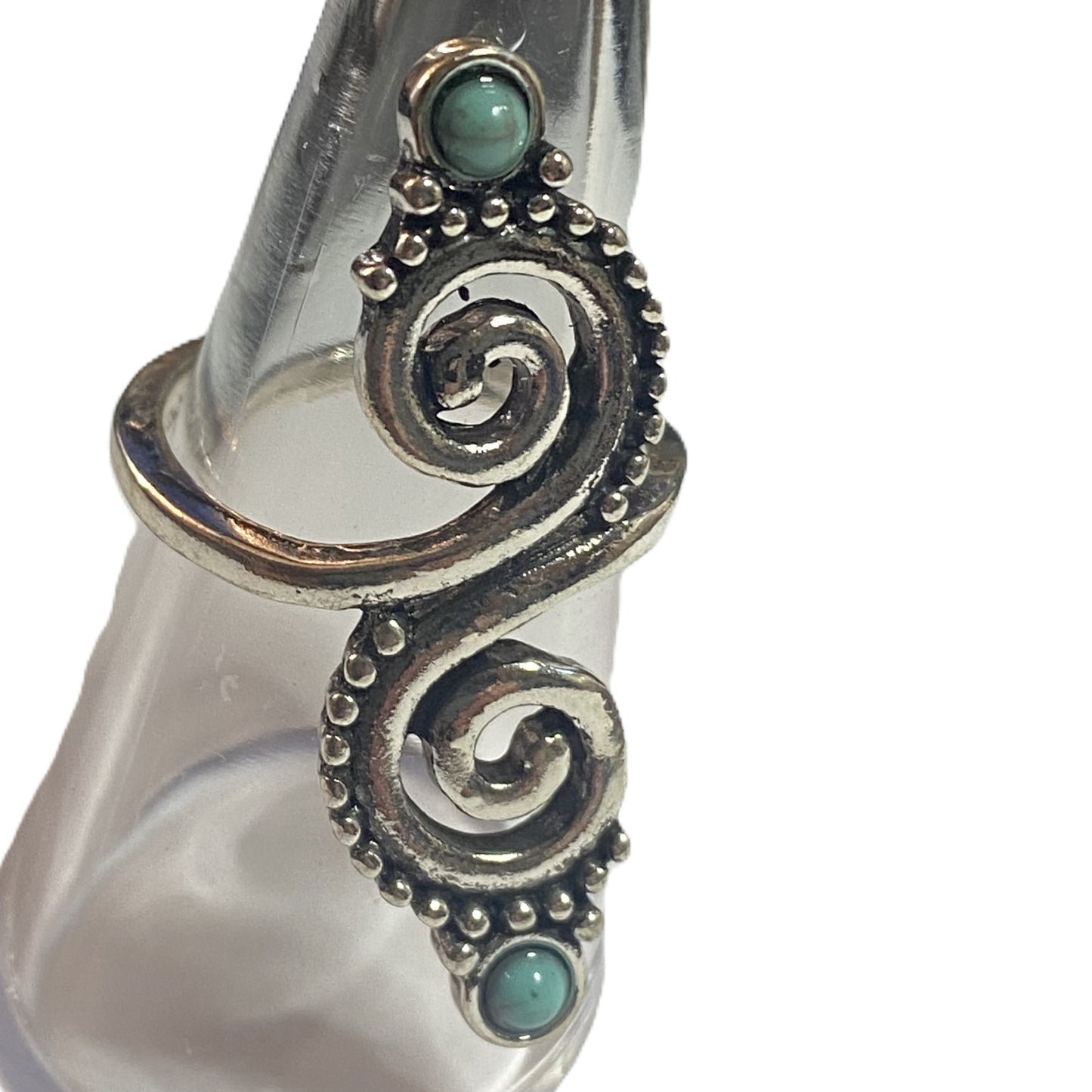 BeMore Boho Series : Turquoise series Rings : Swirl