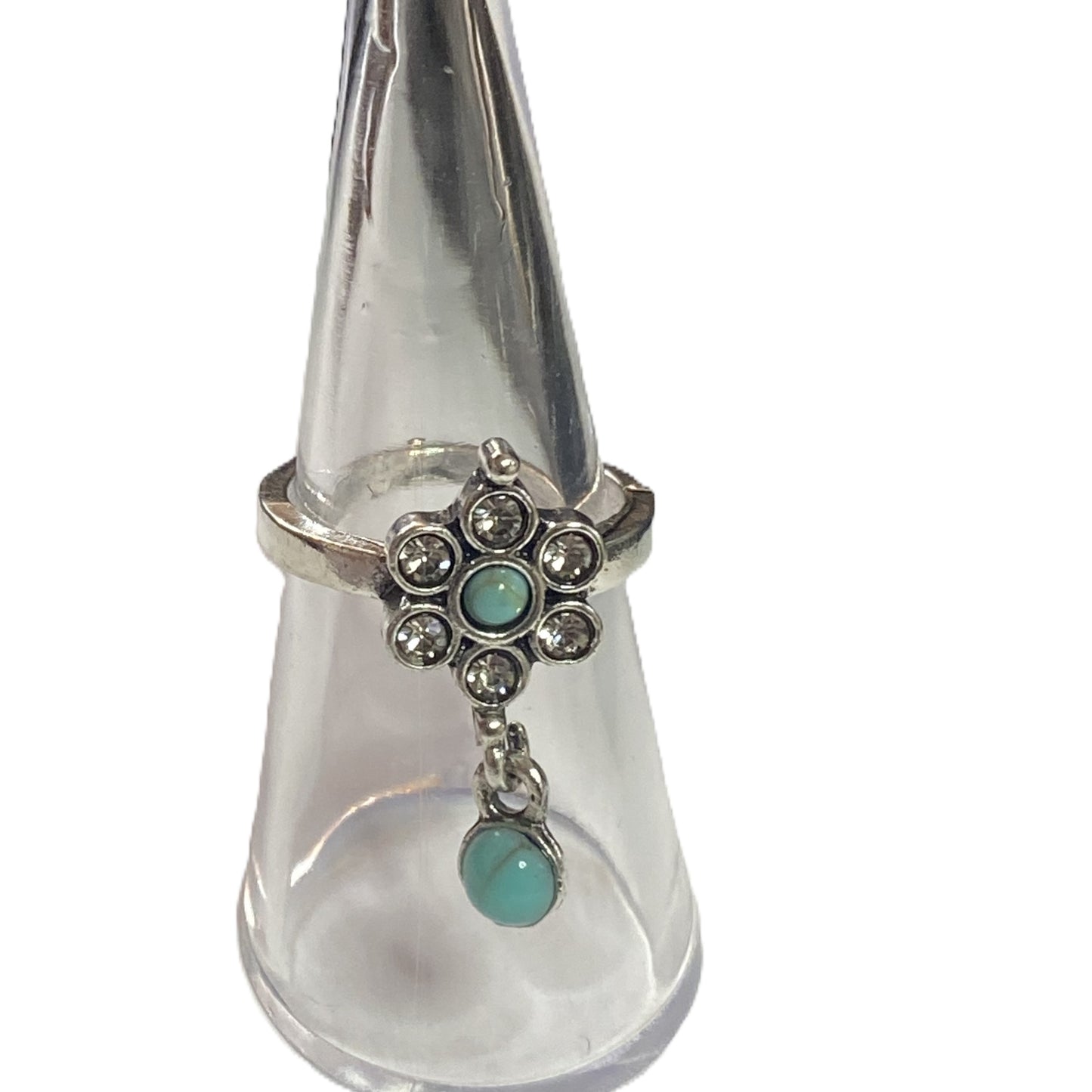 BeMore Boho Series : Turquoise series Rings : Little Pendant