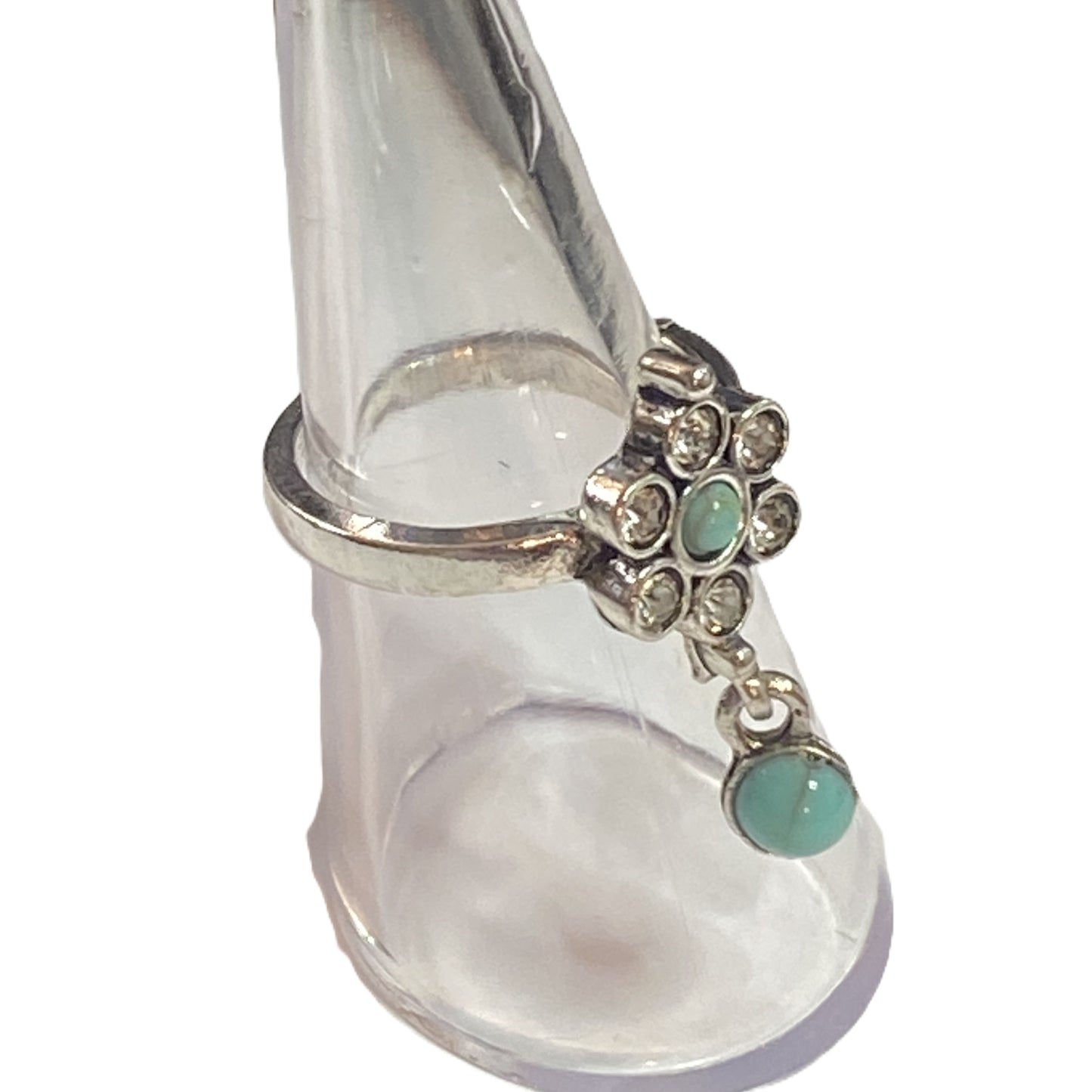 BeMore Boho Series : Turquoise series Rings : Little Pendant