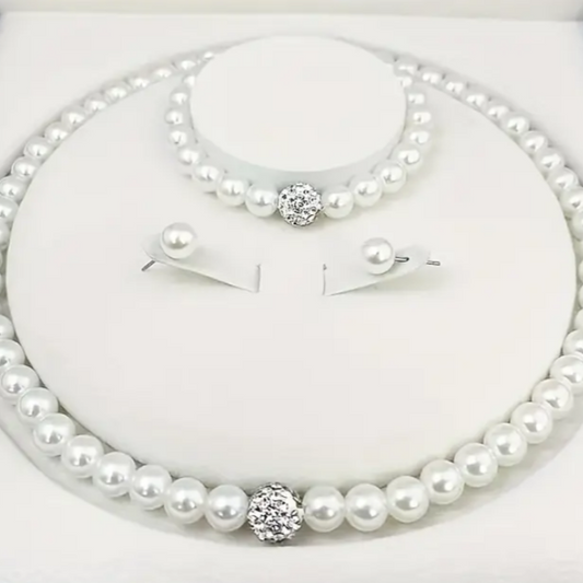 BeMore Elegance Series : Pearl Set