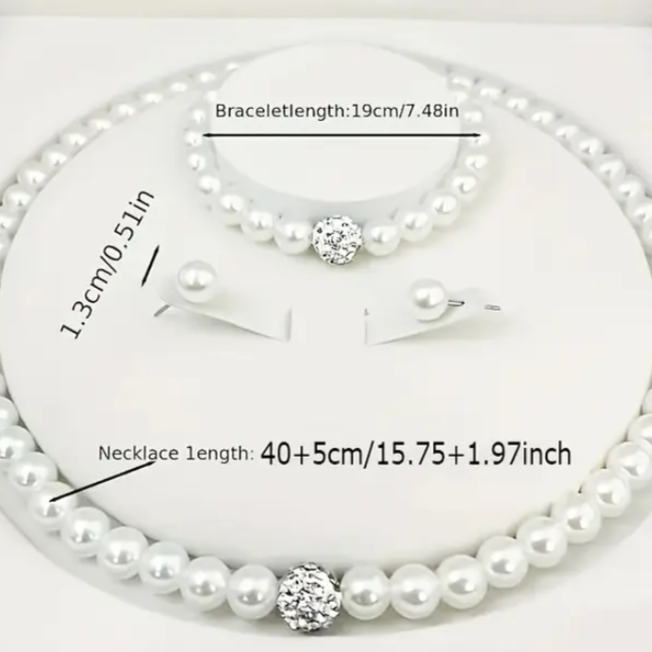 BeMore Elegance Series : Pearl Set
