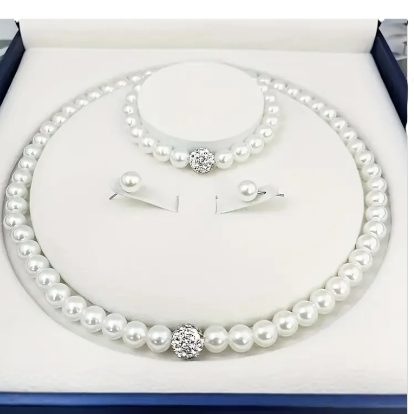BeMore Elegance Series : Pearl Set