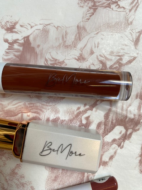 BeMore Lipstick set: lipstick, lipliner en lipgloss