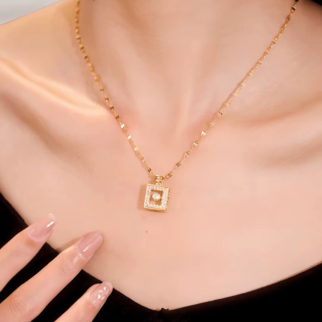 BeMore Elegance Pendant Necklace: Your Perfume