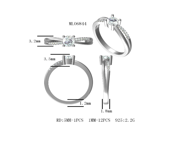 BeMore Elegance Series : Sweet Silver Strand