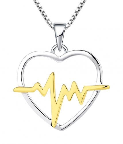 BeMore Heart Series : Heartbeat Silver and Gold
