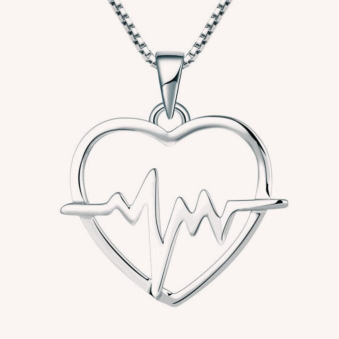BeMore Heart Series : Heartbeat Silver