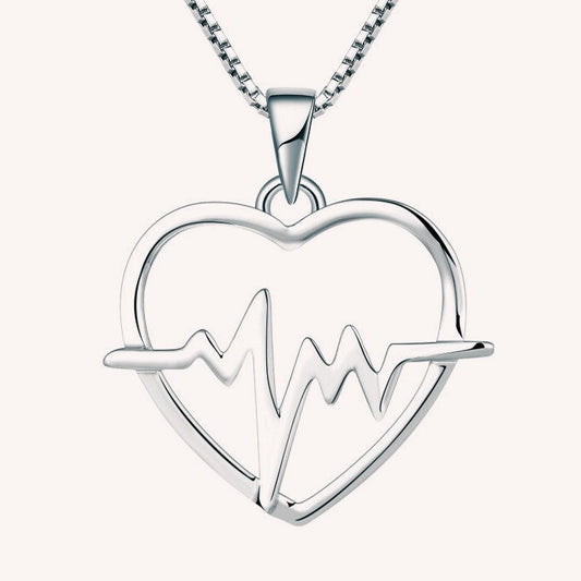 BeMore Heart Series : Heartbeat Silver