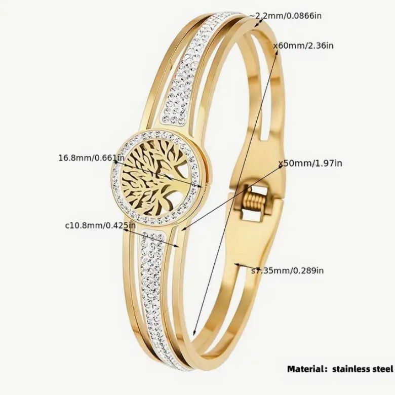 BeMore Natuur Serie: Levensboom Armband