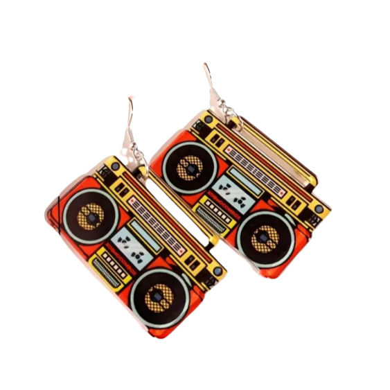 BeMore Music Series : 80's cassettes, boombox, LP-Player