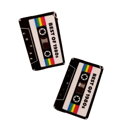 BeMore Music Series : 80's cassettes, boombox, LP-Player