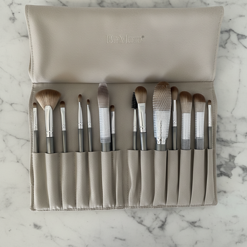 BeMore Brushes on Counter