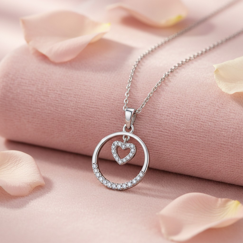 Blush velvet with rose petals